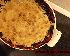 Mixed Berries Crumble