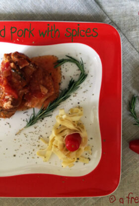 Roasted Pork with Spices