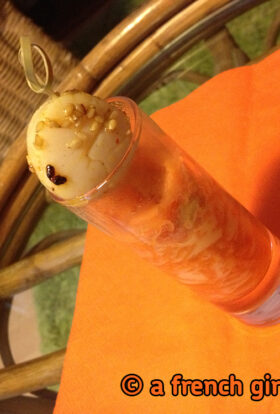 Scallops and Carrot Verrine