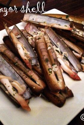 Fried Razor Shell Recipe!