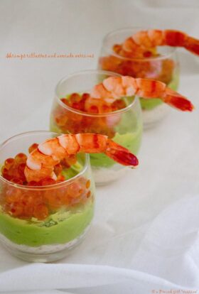 Shrimps Rillettes and Avocado Verrines Recipe