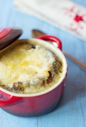 La recette de la soupe à l'oignon