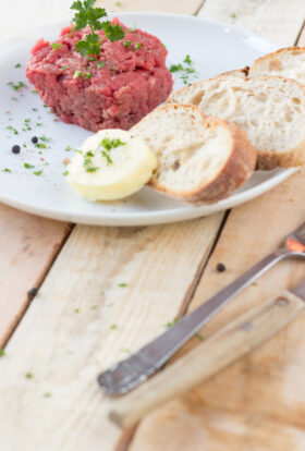 Recette de tartare de boeuf