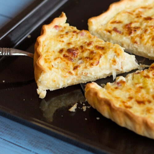 French onion tart recipe