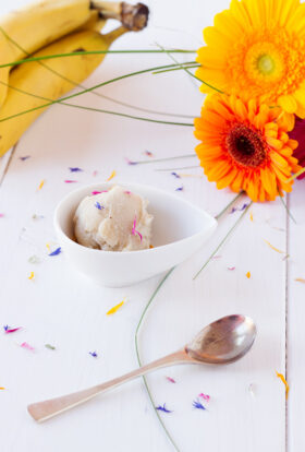 Banana sorbet