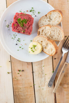Classic Homemade Beef Tartare