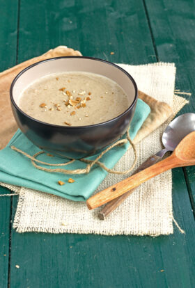 Bolete mushrooms soup recipe