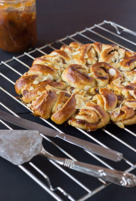 Brioche spirale infernale à l’abricot