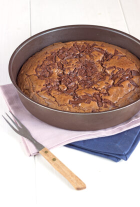 Double chocolate cake