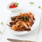 Gambas à la sauce Peri-Peri