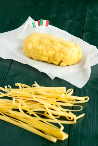 Homemade fresh pasta recipe