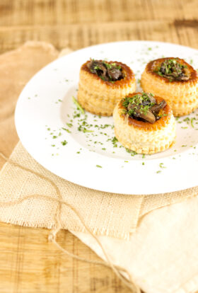 Mushroom Vol-au-vent recipe