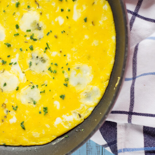 Roquefort omelet recipe