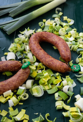 Papet vaudois and cabbage sausage recipe