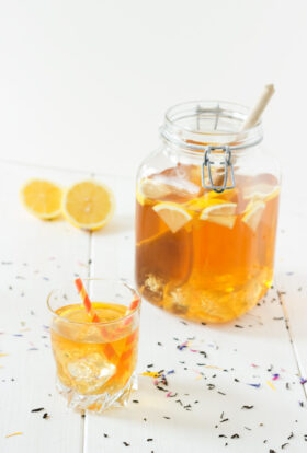 Recette thé froid citron maison