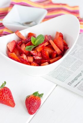 Salade de fraises toute l'année