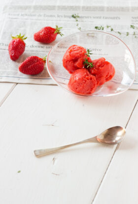 Sorbet Fraise