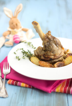 Souris d'agneau confite