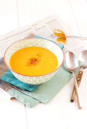 The spicy pumpkin soup of Hugo