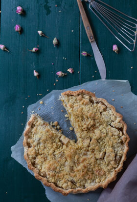 Tarte aux mirabelles façon crumble