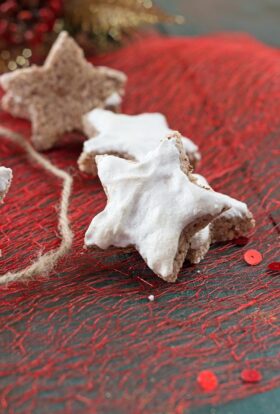 Zimtsterne, étoile à la cannelle, biscuits de Noël {sans gluten}
