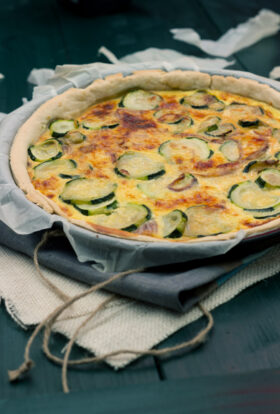 Zucchini tart recipe