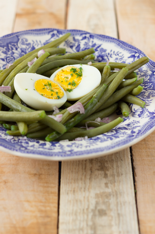 French green beans salad