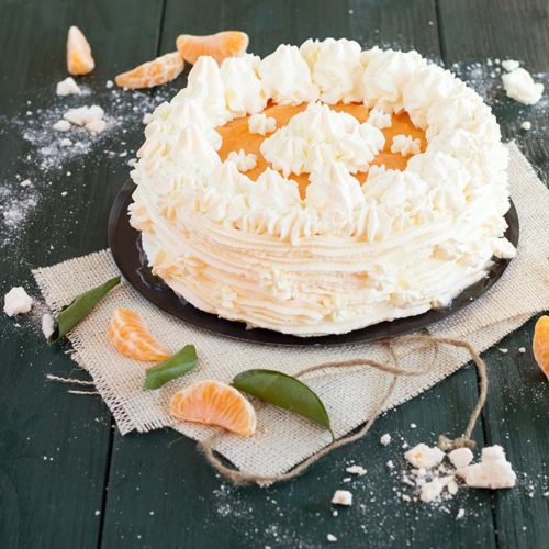 Vacherin Glace A La Mandarine