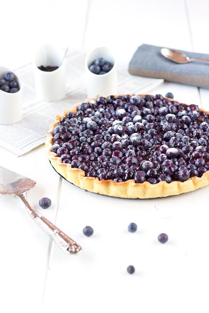 Blackcurrant tart recipe