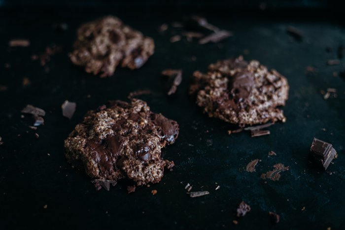 double chocolate cookies