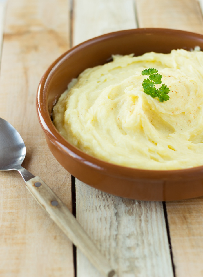 Homemade mashed potatoes