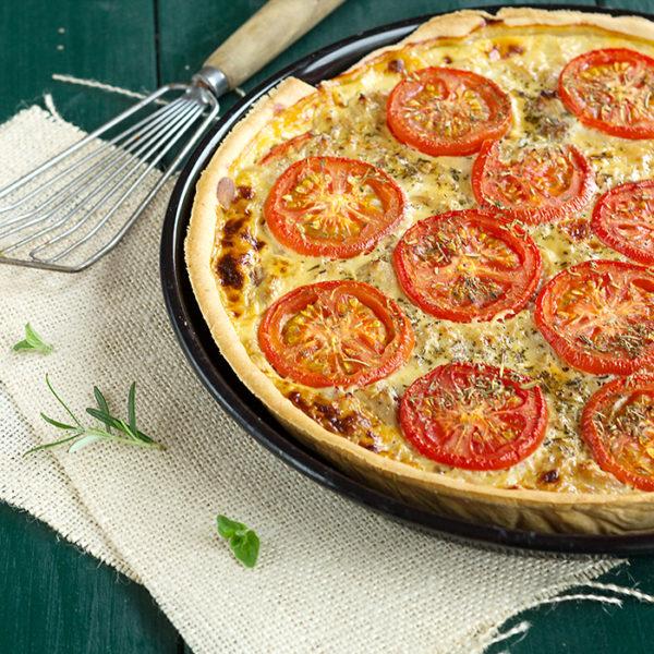 Tarte Au Thon, Aux Tomates Et à La Moutarde - Une French Girl Cuisine